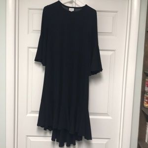 Lularoe Solid Black Maurine Size Small